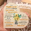 You're My Son's Cherished Wife & Also My Daughter-In-Heart - Family Heart Shaped Candle Holder - Gift For Daughter-In-Law From Mother