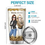 Custom Name Best Friend Gifts for Women - Personalized Tumbler
