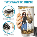 Custom Name Best Friend Gifts for Women - Personalized Tumbler