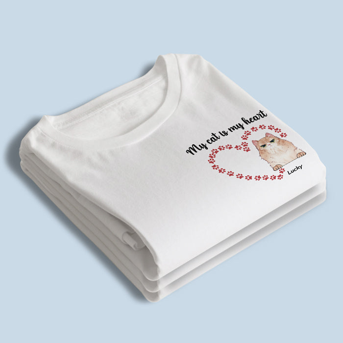 Pawsome Life - Dog & Cat Personalized Custom Unisex T-shirt, Hoodie, Sweatshirt - Gift For Pet Owners, Pet Lovers