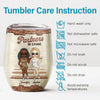 Hey, We're Not Sugar & Spice - Bestie Personalized Custom Wine Tumbler - Gift For Best Friends, BFF, Sisters