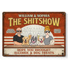 Welcome To The Special Show - Dog Personalized Custom Home Decor Metal Sign - House Warming Gift For Pet Owners, Pet Lovers