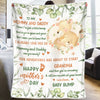 I Already Love You - Family Personalized Custom Baby Blanket - Baby Shower Gift, Gift For First Mom