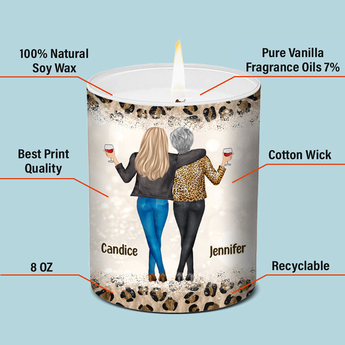 I Hope This Candle Smells Better Than What I Put You Through - Family Personalized Custom Smokeless Scented Candle - Gift For Mom From Daughter