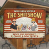 Welcome To The Special Show - Dog Personalized Custom Home Decor Metal Sign - House Warming Gift For Pet Owners, Pet Lovers