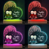 I'm Yours Together Since - Couple Personalized Custom Heart Shaped 3D LED Light - Gift For Husband Wife, Anniversary