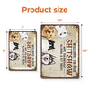 Welcome To Our Shitshow - Dog & Cat Personalized Custom Home Decor Metal Sign - House Warming Gift For Pet Owners, Pet Lovers