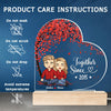 I'm Yours Together Since - Couple Personalized Custom Heart Shaped 3D LED Light - Gift For Husband Wife, Anniversary