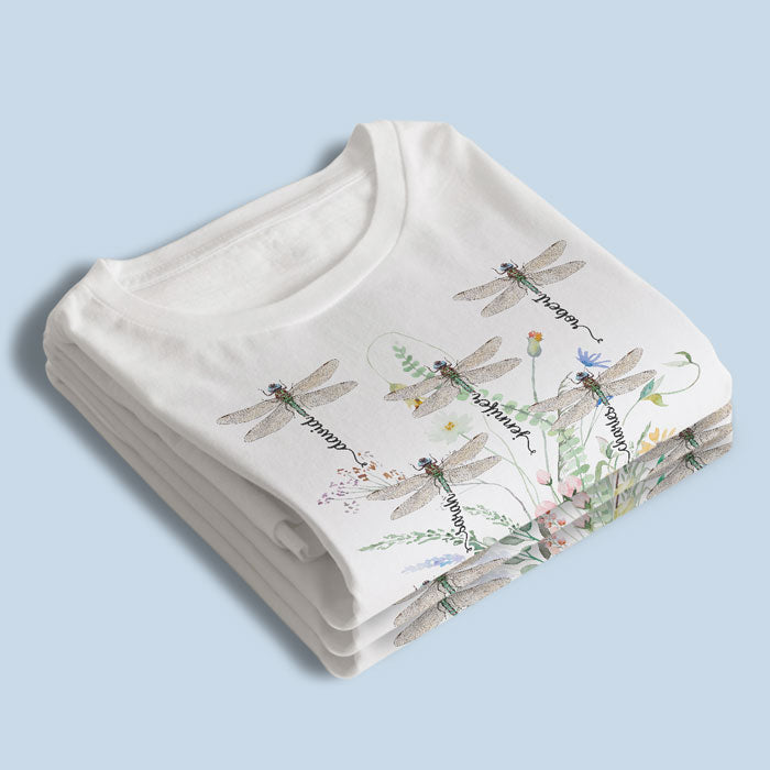 Grandchildren Are The Dessert Of Life - Family Personalized Custom Unisex T-shirt, Hoodie, Sweatshirt - Birthday Gift For Mom, Grandma