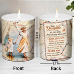 Find Something Good In Every Day - Family Personalized Custom Smokeless Scented Candle - Gift For Daughter From Mother