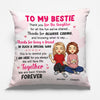 Thank You For All The Fun - Bestie Personalized Custom Pillow - Gift For Best Friends, BFF, Sisters