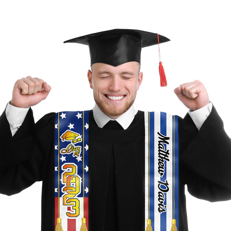 I'm Graduated - Personalized Custom Graduation Stole - Graduation Gift