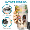 Here's To Another Year Of Bonding Over Alcohol - Personalized Tumbler - Gift For Bestie