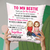 Thank You For All The Fun - Bestie Personalized Custom Pillow - Gift For Best Friends, BFF, Sisters