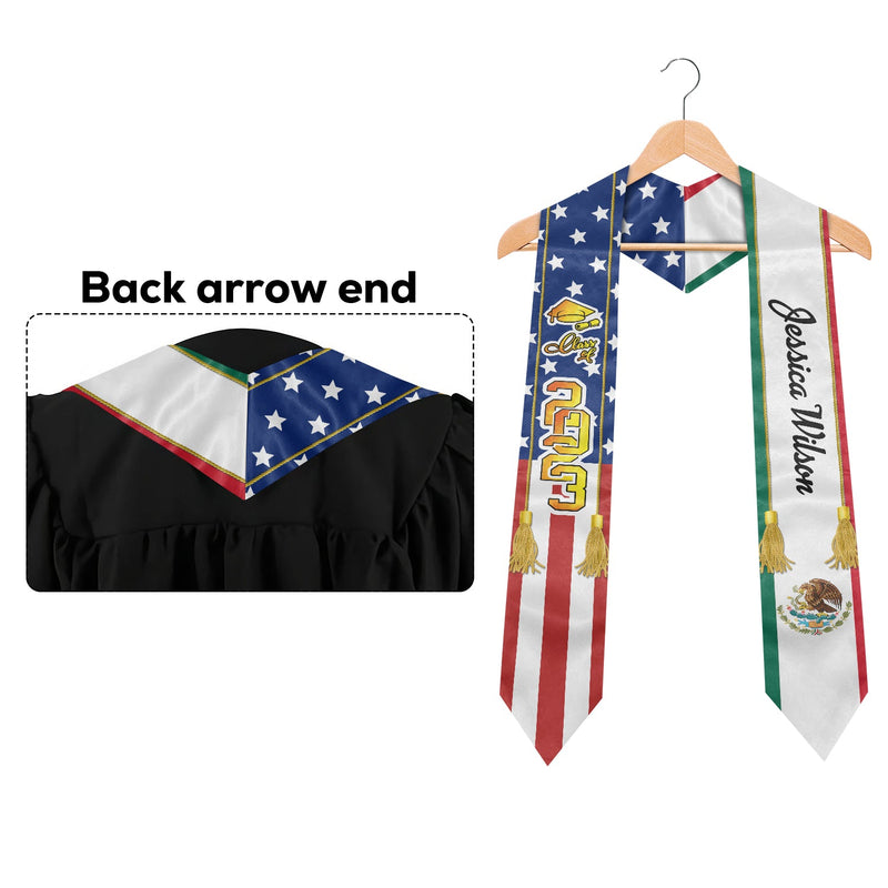 I'm Graduated - Personalized Custom Graduation Stole - Graduation Gift