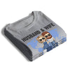 Husband & Wife Travel Partners For Life - Gift For Couples, Husband Wife - Personalized Unisex T-shirt