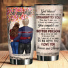 To My Wife, The Day I Met You I Found My Missing Piece - Gift For Couples, Personalized Tumbler