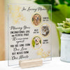 Missing You Unconditional Love And Playful Paws - Upload Image - Personalized Acrylic Plaque