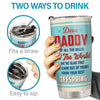 It Is Amazing To Be Your Kids - Family Personalized Custom Tumbler - Gift For Father's Day, Birthday Gift For Dad