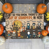 Just So You Know - There's Like A Lot Of Kids In Here - Personalized Decorative Mat, Halloween Ideas.