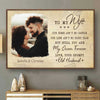You're My Queen Forever - Upload Image, Gift For Couples - Personalized Horizontal Poster