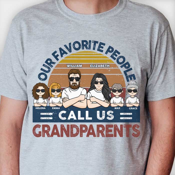 We Are Grandparents - Personalized Unisex T-shirt, Hoodie - Gift For Couples, Husband Wife