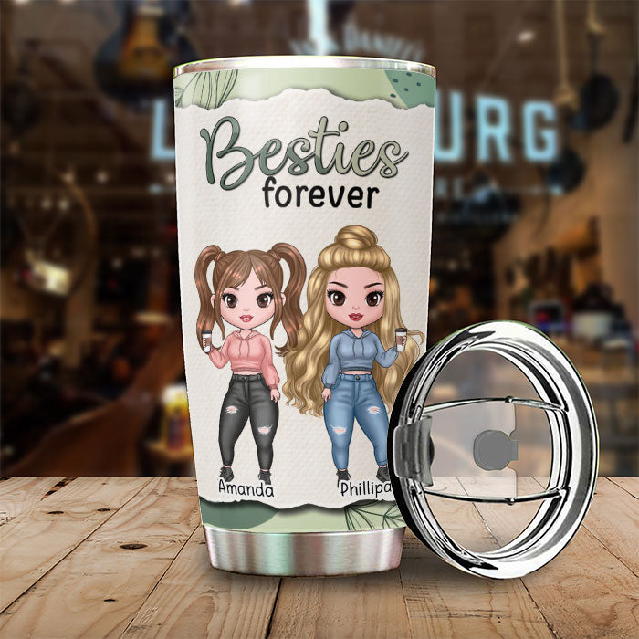 Because Of You, I Smile A Lot More - Personalized Tumbler
