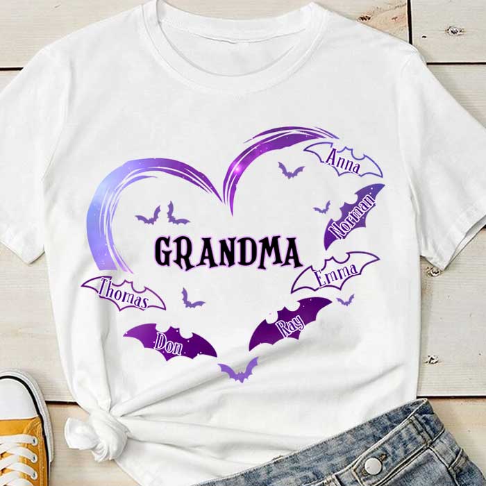 Grandma Halloween - Personalized Unisex T-Shirt