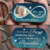 You Gave Us So Much To Remember, We Love You Forever - Upload Image, Personalized Keychain