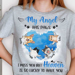 My Angel Has Paws - Personalized Unisex T-Shirt