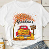 Grandma's Pumpkin Patch Fall - Personalized Unisex T-Shirt