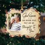 What Will Matter Is That I Had You And You Had Me - Upload Image, Gift For Couples - Personalized Custom Benelux Shaped Wood Christmas Ornament