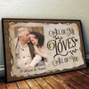 All Of Me Loves All Of You - Upload Image, Gift For Couples - Personalized Horizontal Poster