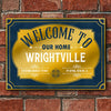 Welcome To Our Home - Personalized Family Metal Sign
