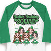 We're A Drinking Squad - Gift For Besties, Personalized St. Patrick's Day Unisex Raglan Shirt