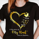 A Big Piece Of My Heart - Personalized Unisex T-Shirt