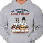 We're Daddy & Mommy - Personalized Unisex T-shirt, Hoodie - Anniversary Gift, Gift For Couples, Husband Wife