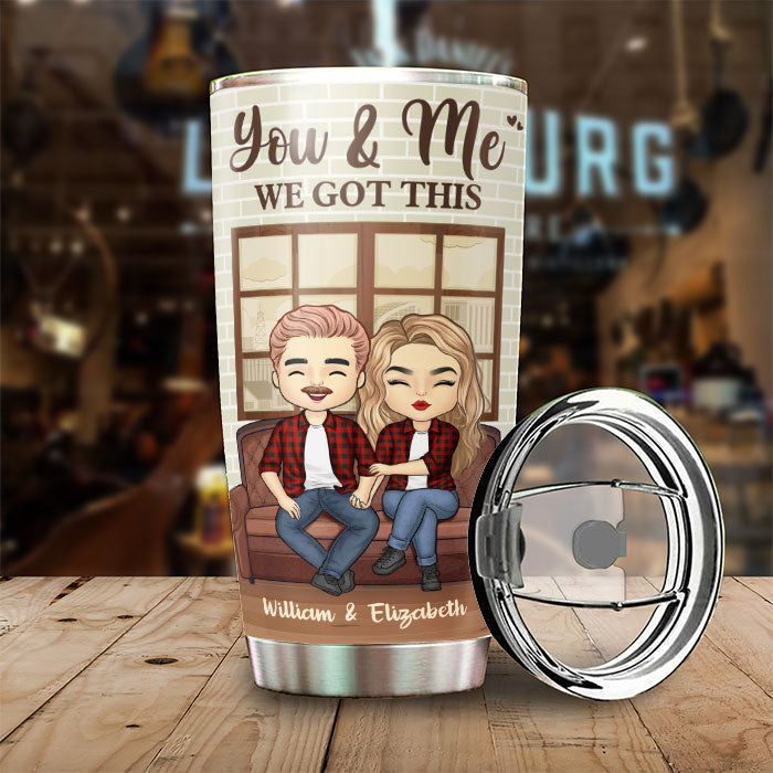 Husband To Wife - I Want All Of My Lasts To Be With You - Gift For Couples, Husband Wife, Personalized Tumbler