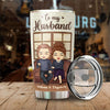 Wife To Husband -  I'll Love You Until I Die - Gift For Couples, Husband Wife, Personalized Tumbler