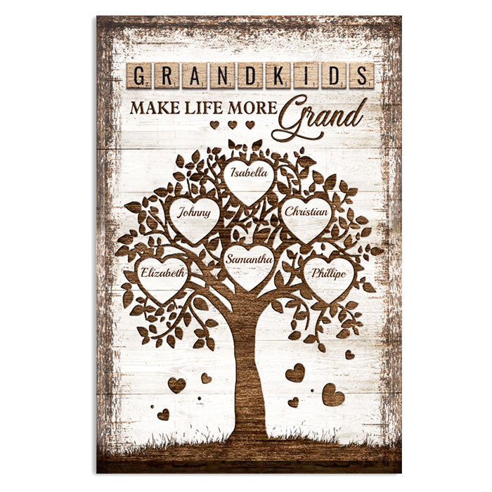 Together We Make A Family - Personalized Vertical Poster
