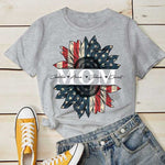 American Moms - Gifts For Mom, Grandma, Personalized Unisex T-Shirt