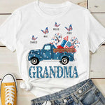 The Love For Family - Gift For 4th Of July - Personalized Unisex T-Shirt