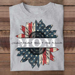 American Moms - Gifts For Mom, Grandma, Personalized Unisex T-Shirt