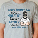 World's Greatest Farter - Gift For Dads - Personalized Unisex T-Shirt