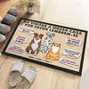Ao Visitar A Minha/Nossa Casa, Por Favor Lembrem-Se - Personalized Decorative Mat Portuguese