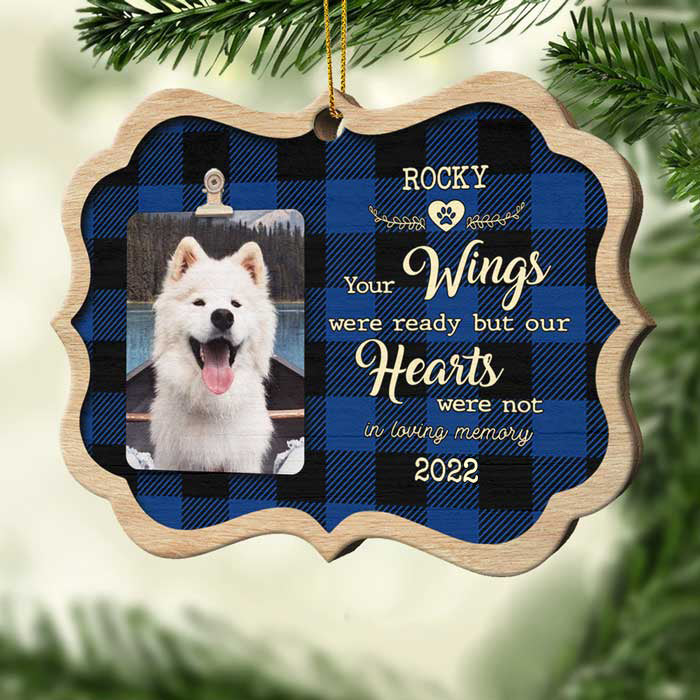 If Love Alone Could Have Kept You Here - You Would Have Lived Forever - Personalized Custom Benelux Shaped Wood Christmas Ornament