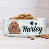 Food World, Gift For Dog Lovers - Personalized Custom Ceramic Dog Bowls