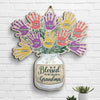 Blessed To Be Called Nana - Personalized Shaped Wood Sign - Gift For Grandma, Grandparents