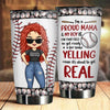 I'm A Proud Mama And My Boy Is On That Field - Gift For Mom, Personalized Tumbler