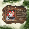 A Whole Lot Of Love - Personalized Custom Benelux Shaped Wood Christmas Ornament, Personalized Portrait Family Photo, Custom Photo Ornament - Upload Image, Gift For Family, Christmas Gift